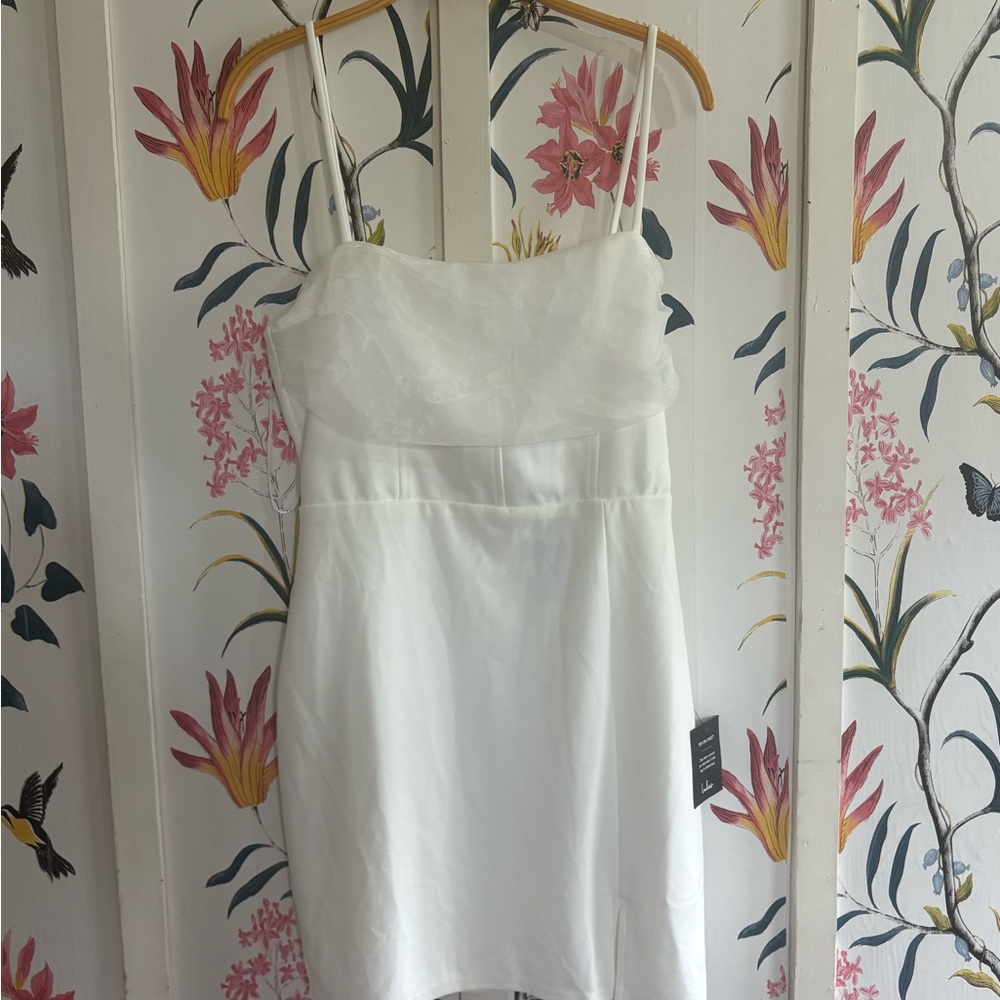 Lulu's White Mini Dress